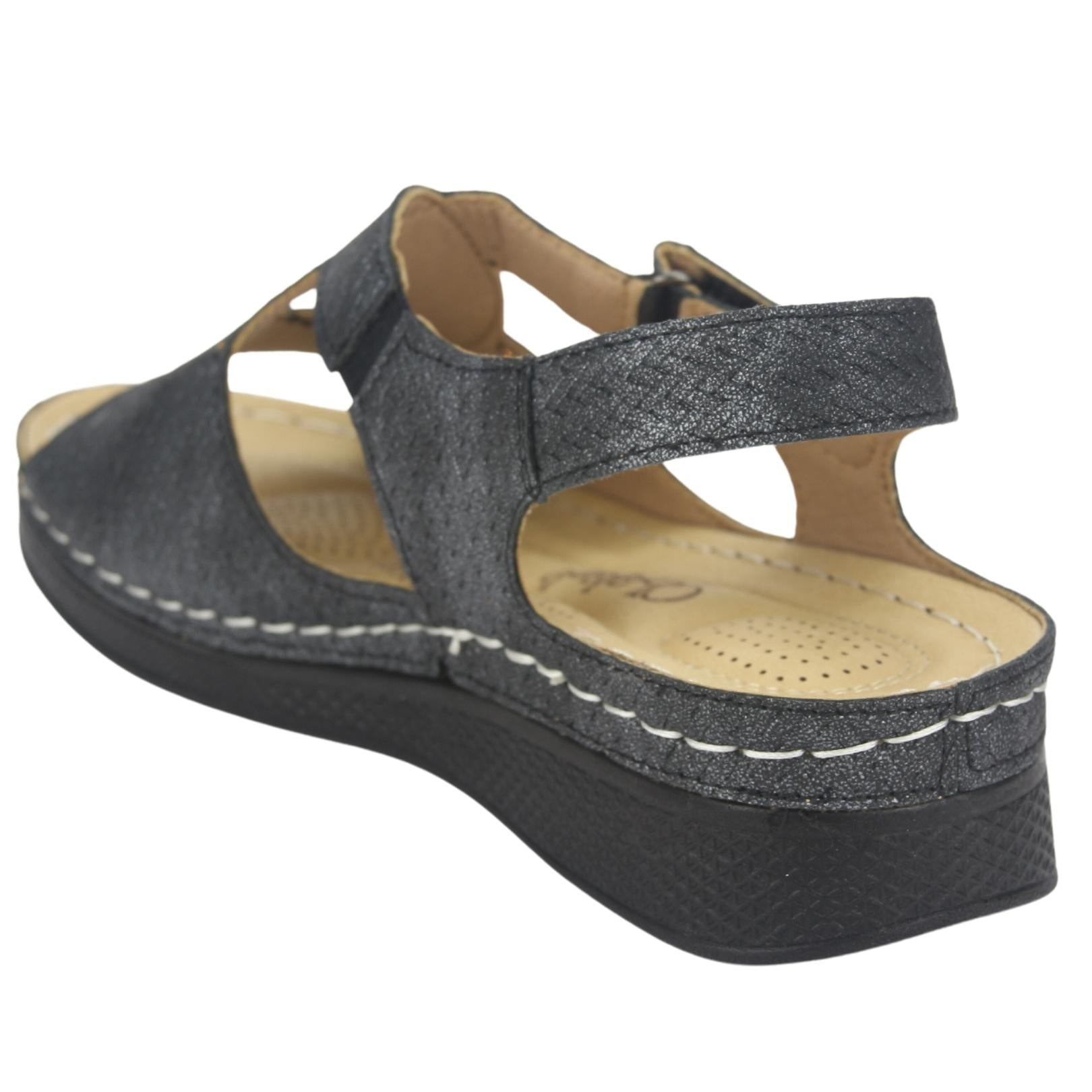 SANDALIAS CHALADA MUJER DIDI-2 NEGRO - 4