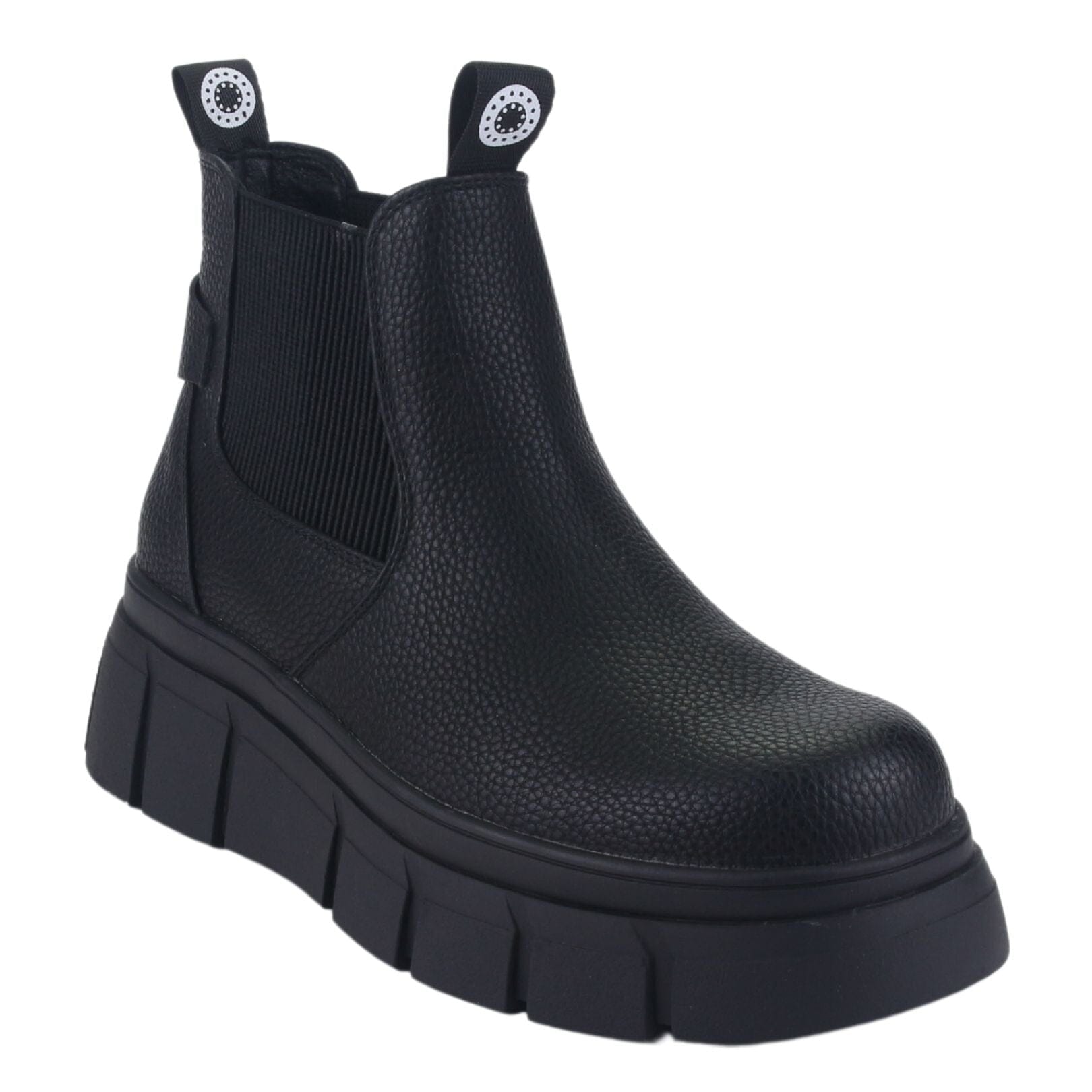 BOTIN CHALADA MUJER MICCA-1 NEGRO CASUAL - 3