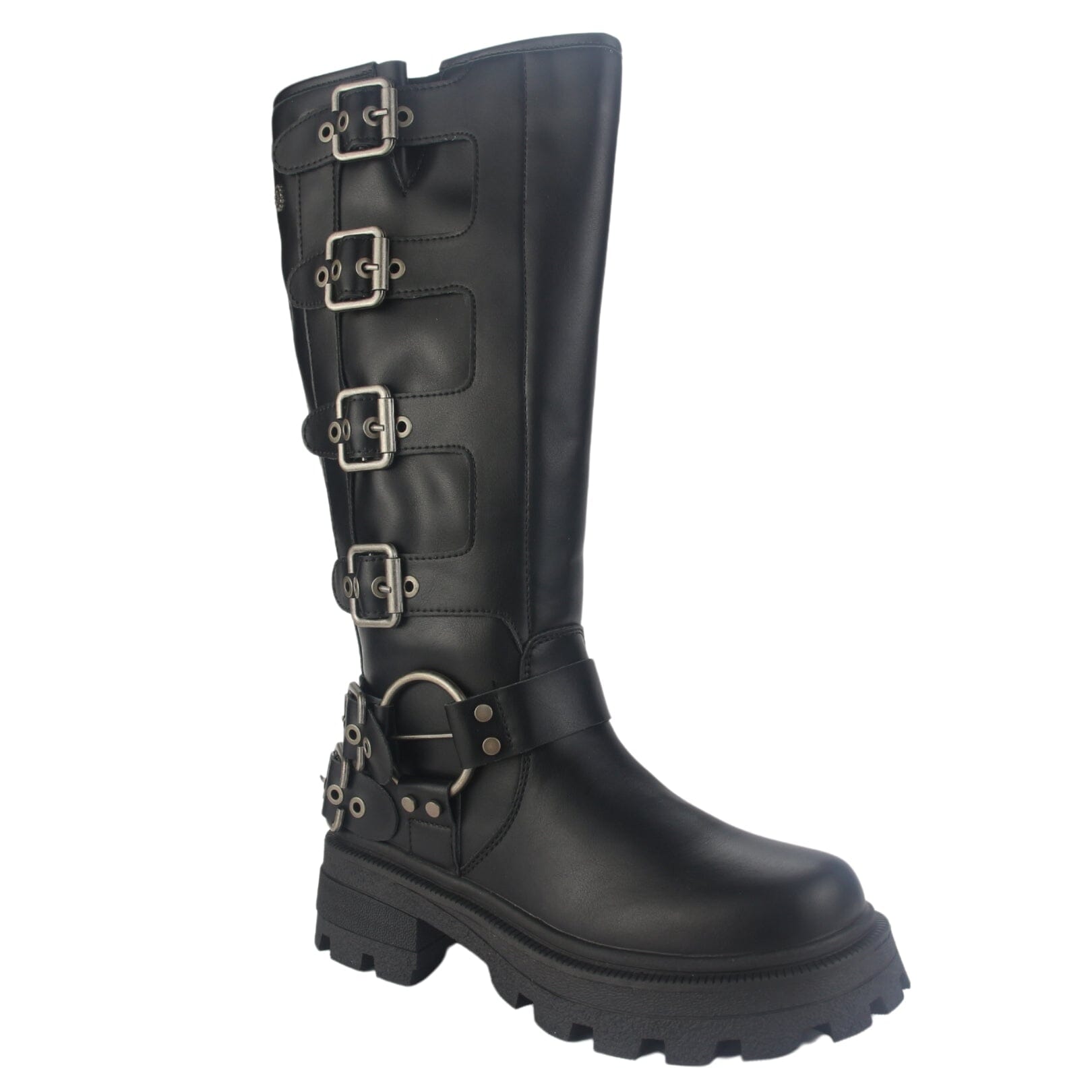 BOTA CHALADA MUJER TRIVA-1 NEGRO CASUAL - 3