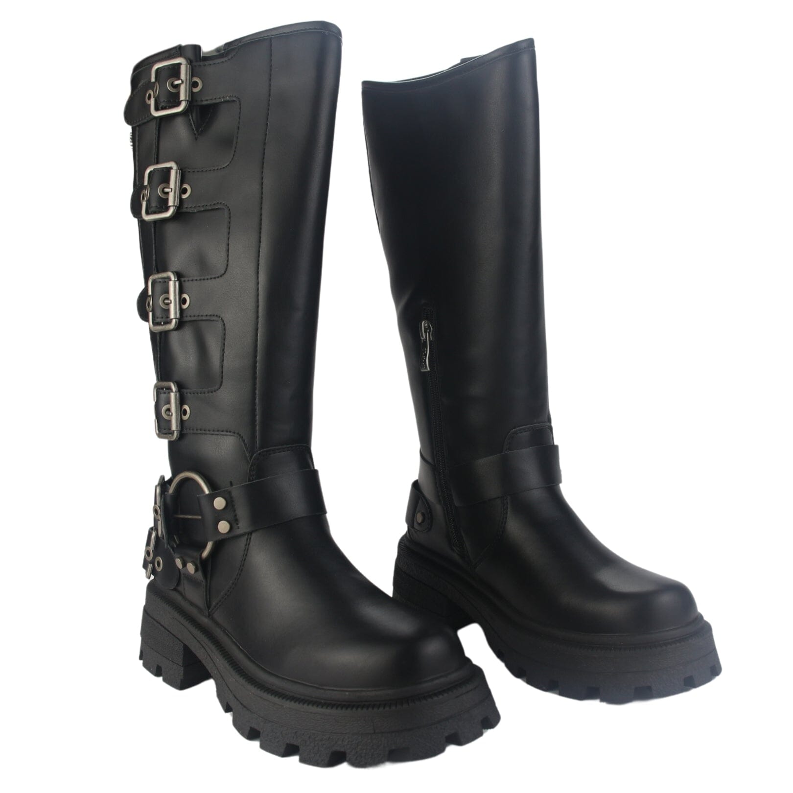 BOTA CHALADA MUJER TRIVA-1 NEGRO CASUAL - 5