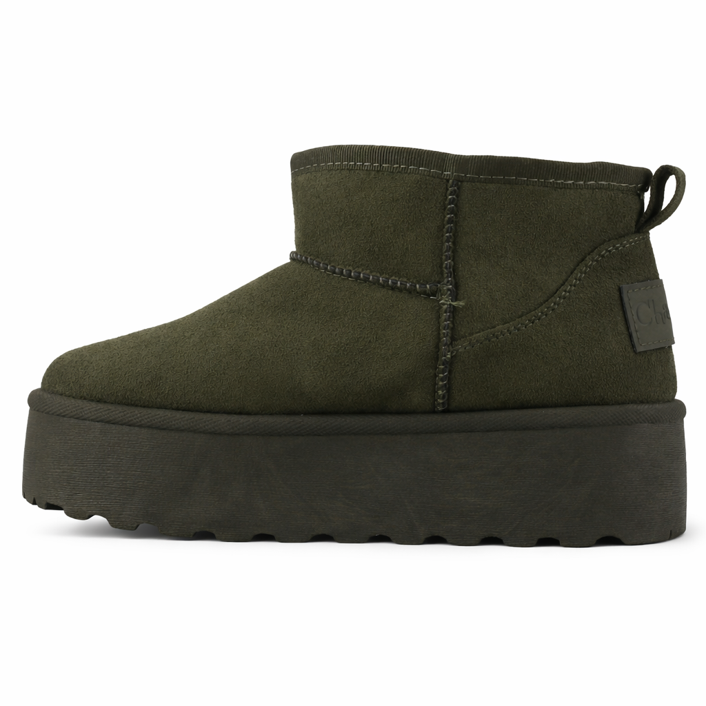 BOTIN OLIVA MUJER CASUAL CHALADA PINGUIH - 2