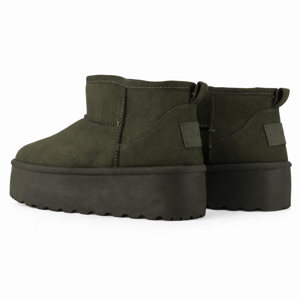 BOTIN OLIVA MUJER CASUAL CHALADA PINGUIH - 6
