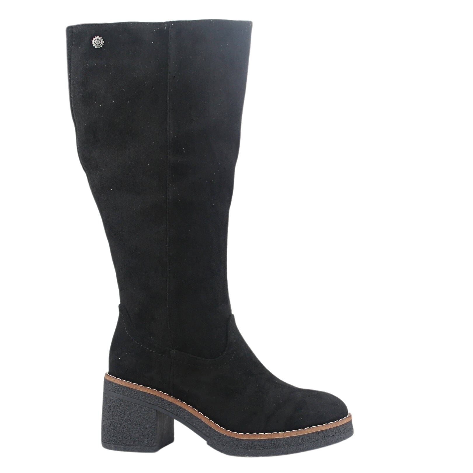 BOTA CHALADA MUJER BRICCA-1 NEGRO CASUAL - 1