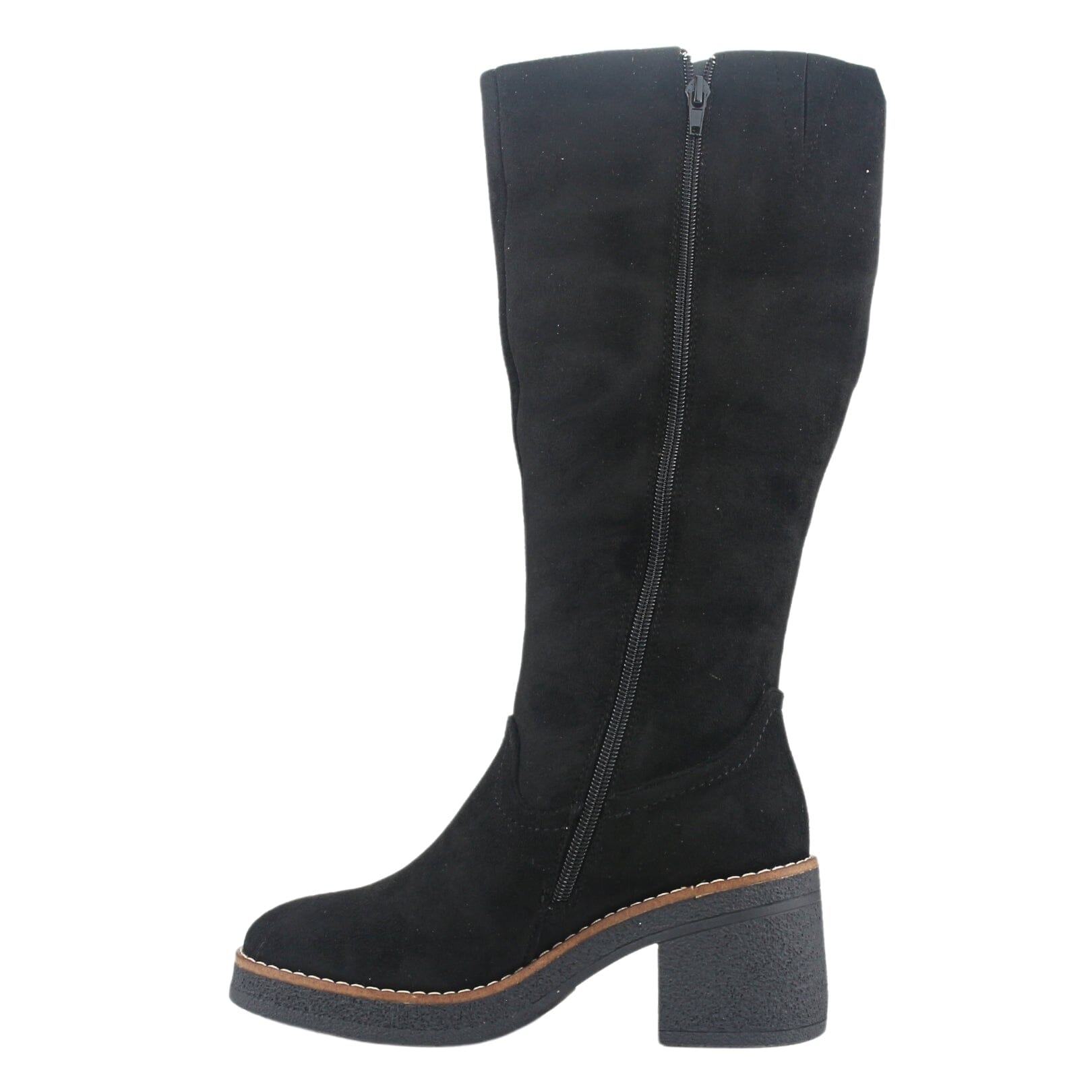 BOTA CHALADA MUJER BRICCA-1 NEGRO CASUAL - 2