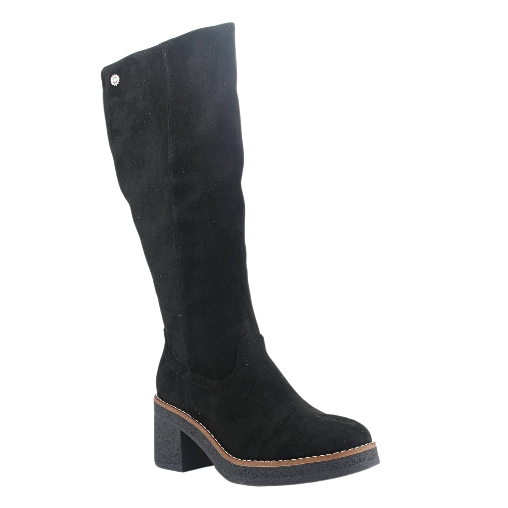 BOTA CHALADA MUJER BRICCA-1 NEGRO CASUAL - 3