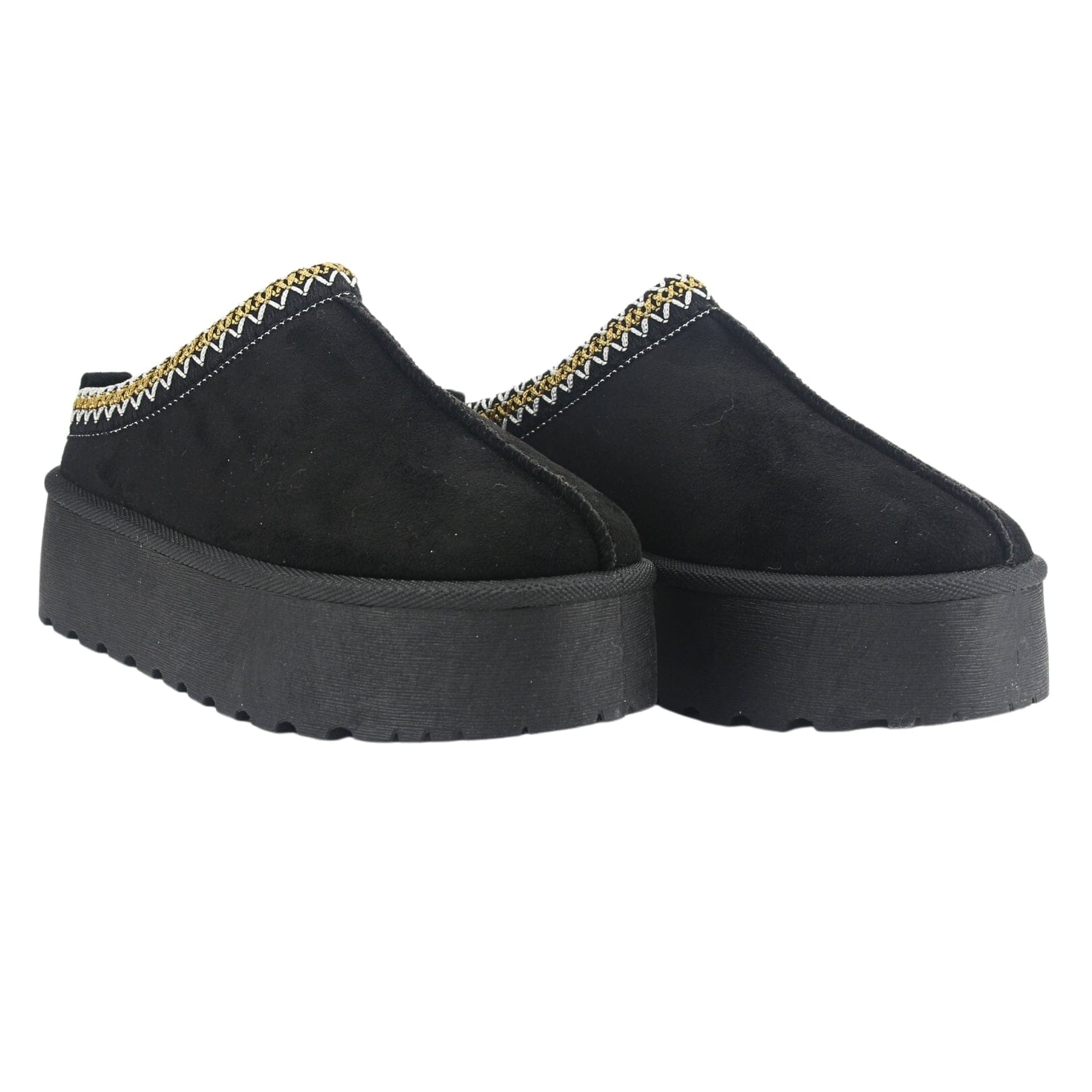 PANTUFLA CHALADA MUJER PINGUIH-3 NEGRO COMFORT - 5