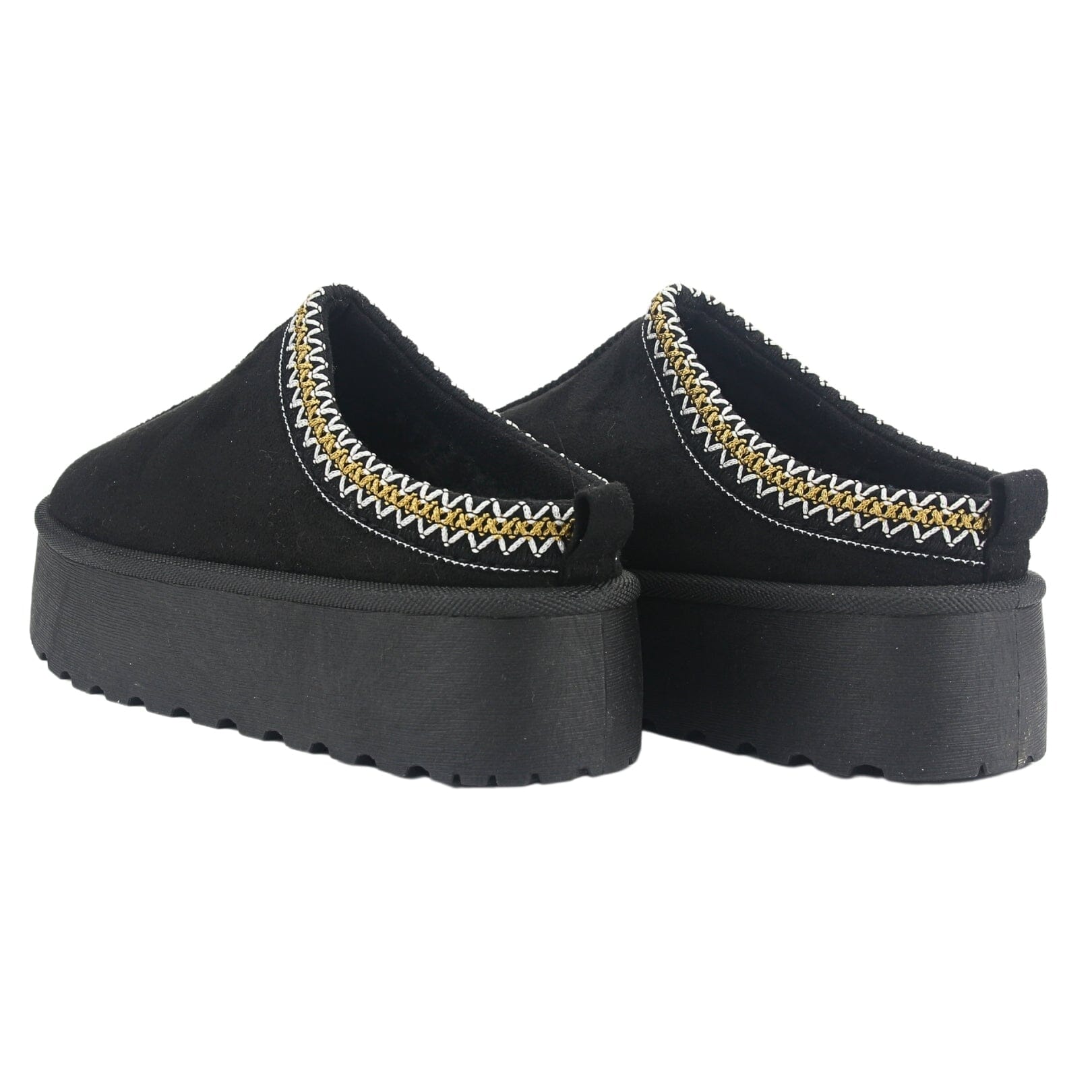 PANTUFLA CHALADA MUJER PINGUIH-3 NEGRO COMFORT - 6