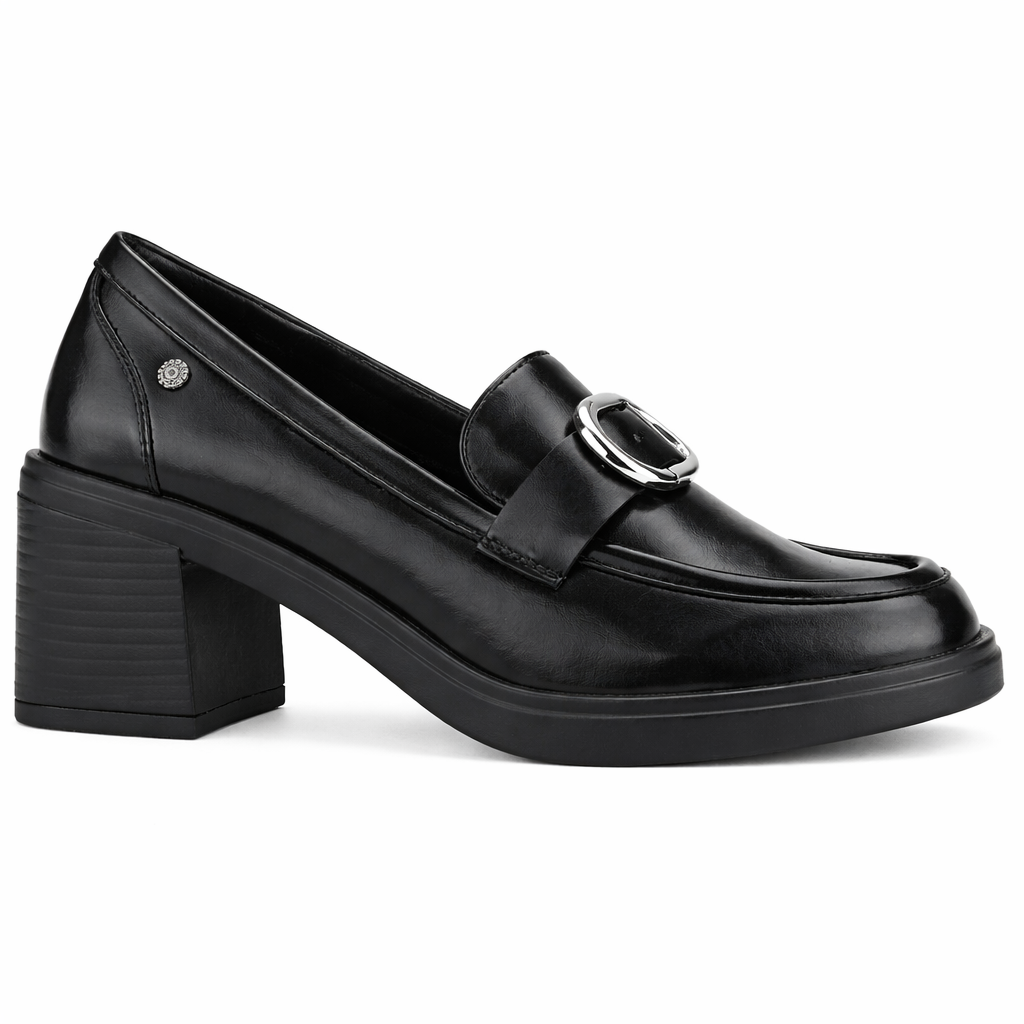 MOCASIN NEGRO MUJER CASUAL CHALADA BARI - 1