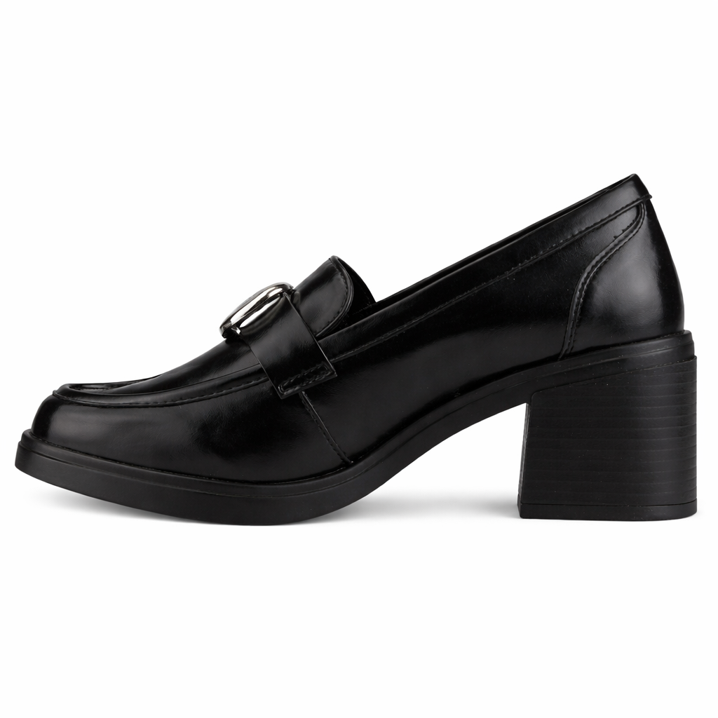 MOCASIN NEGRO MUJER CASUAL CHALADA BARI - 2