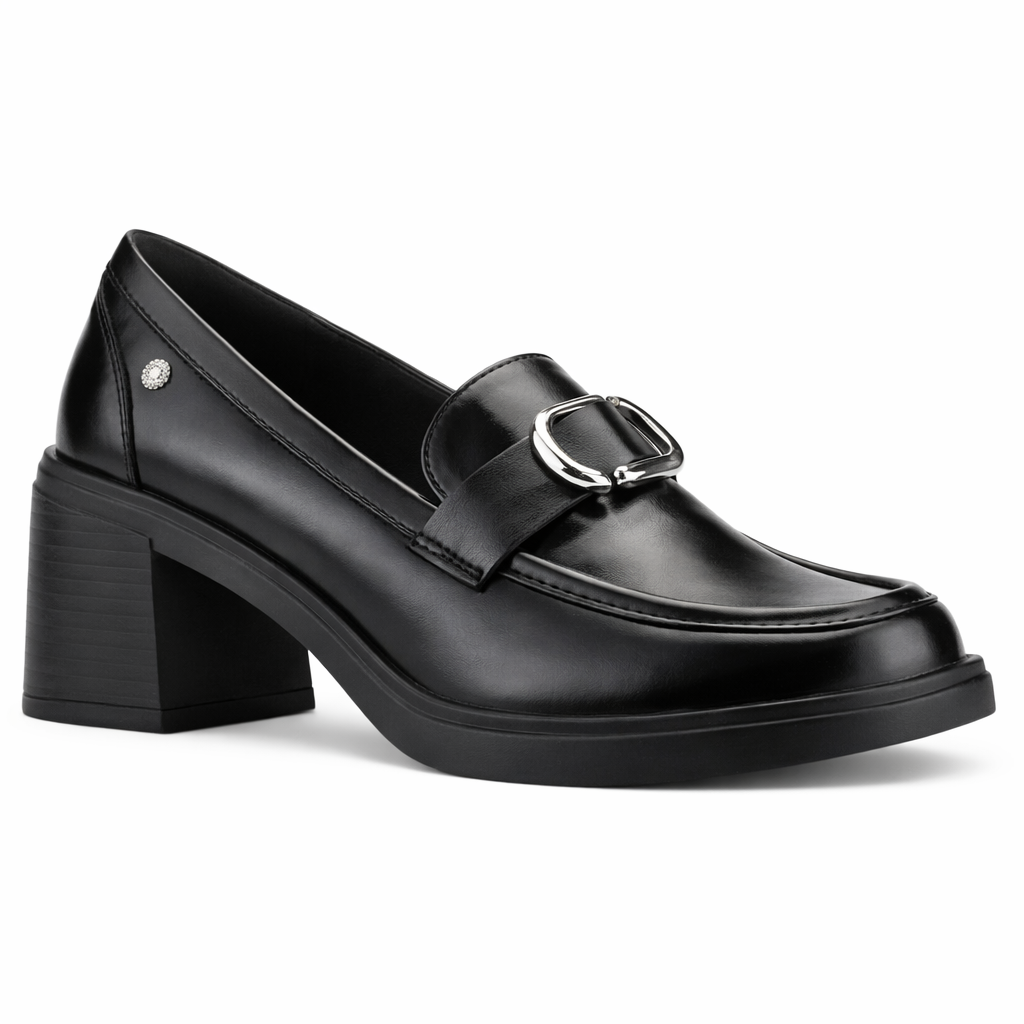 MOCASIN NEGRO MUJER CASUAL CHALADA BARI - 3