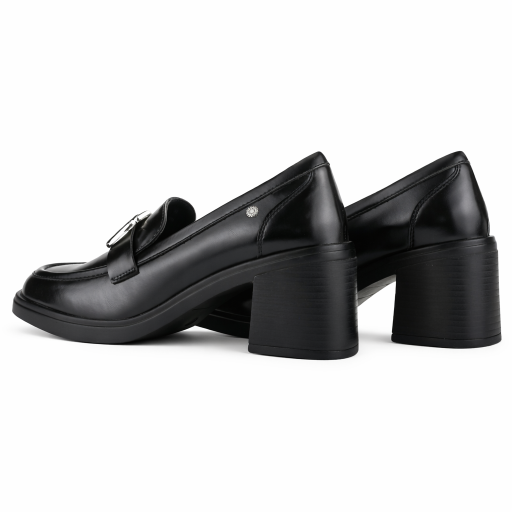 MOCASIN NEGRO MUJER CASUAL CHALADA BARI - 7