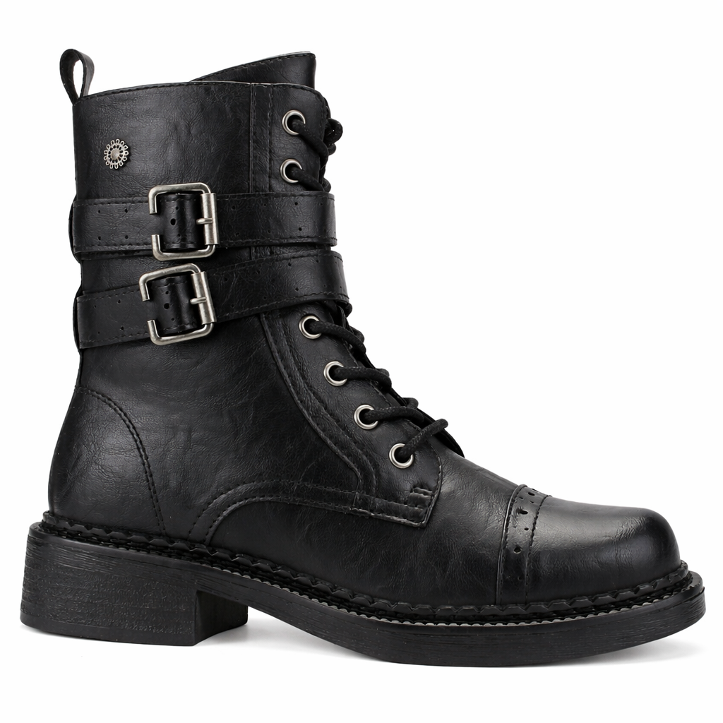 BOTIN NEGRO MUJER CASUAL CHALADA BIRY - 1