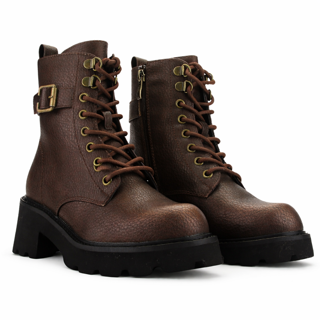 BOTIN BRONCE MUJER CASUAL CHALADA JORKY-6 - 5