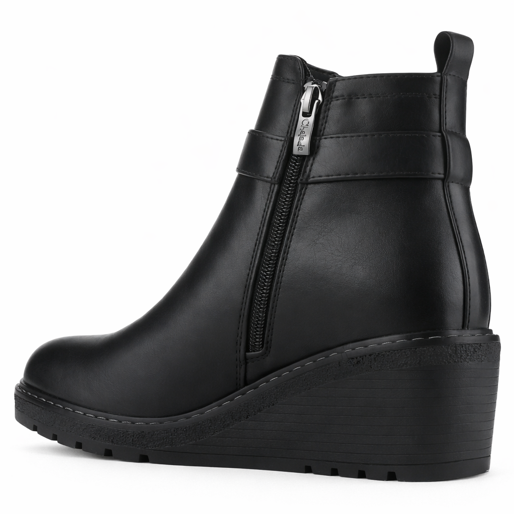 BOTIN NEGRO MUJER CASUAL CHALADA WEDING - 4