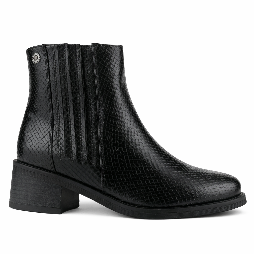 BOTIN NEGRO MUJER CASUAL CHALADA TRAFA 22 - 1