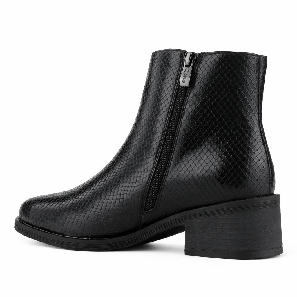 BOTIN NEGRO MUJER CASUAL CHALADA TRAFA 22 - 4