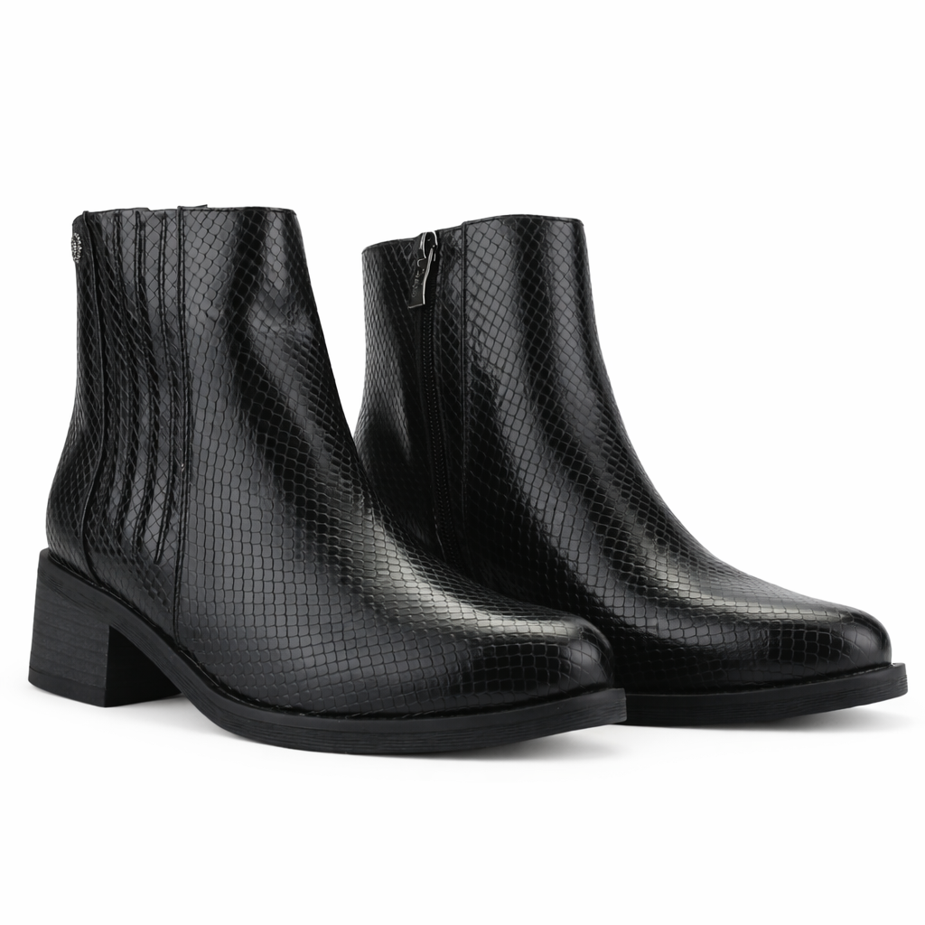 BOTIN NEGRO MUJER CASUAL CHALADA TRAFA 22 - 5