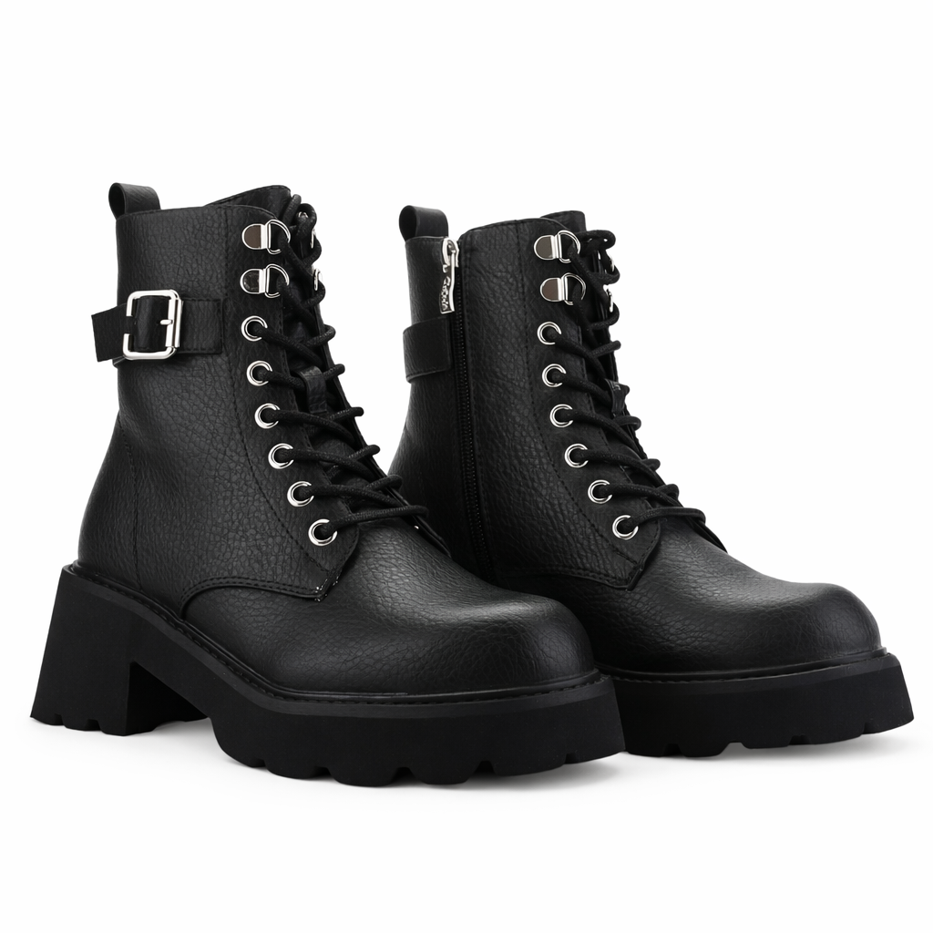 BOTIN NEGRO MUJER CASUAL CHALADA JORKY - 5