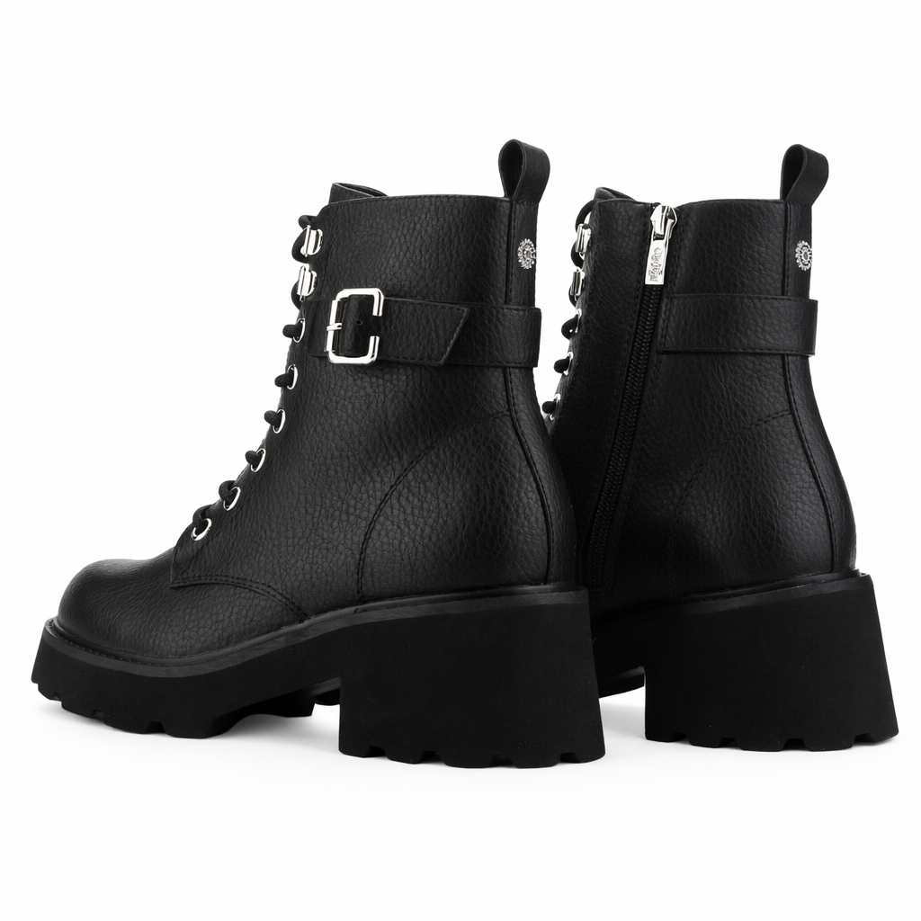 BOTIN NEGRO MUJER CASUAL CHALADA JORKY - 6