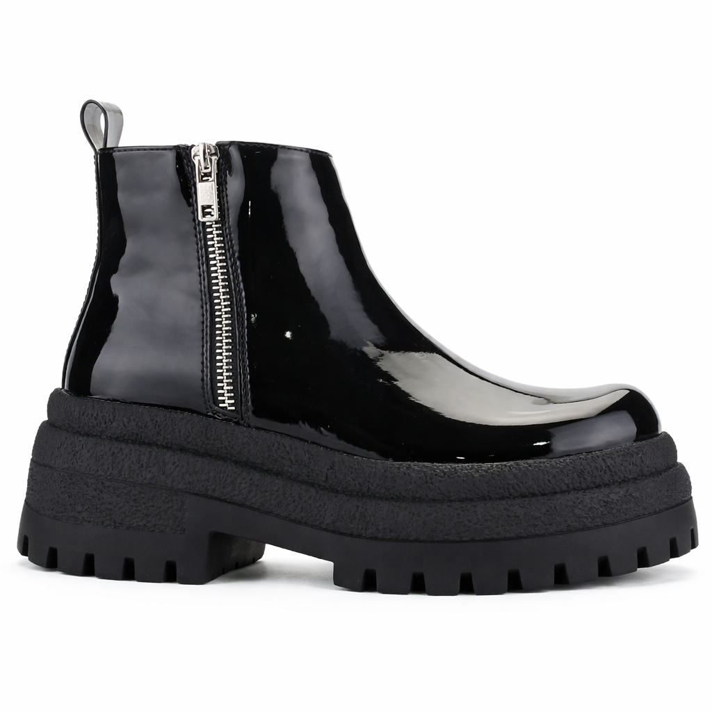 BOTIN NEGRO MUJER CASUAL CHALADA KREPIN 3 - 1