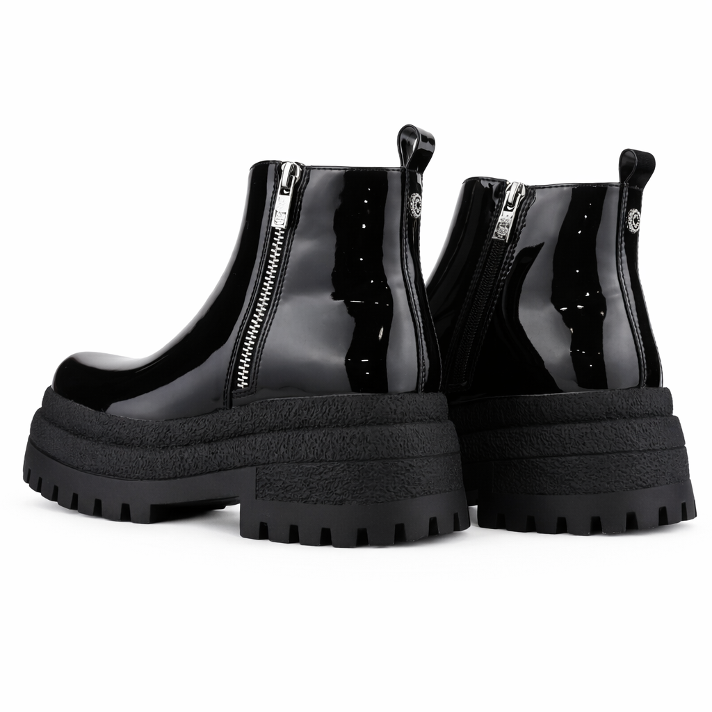 BOTIN NEGRO MUJER CASUAL CHALADA KREPIN 3 - 6