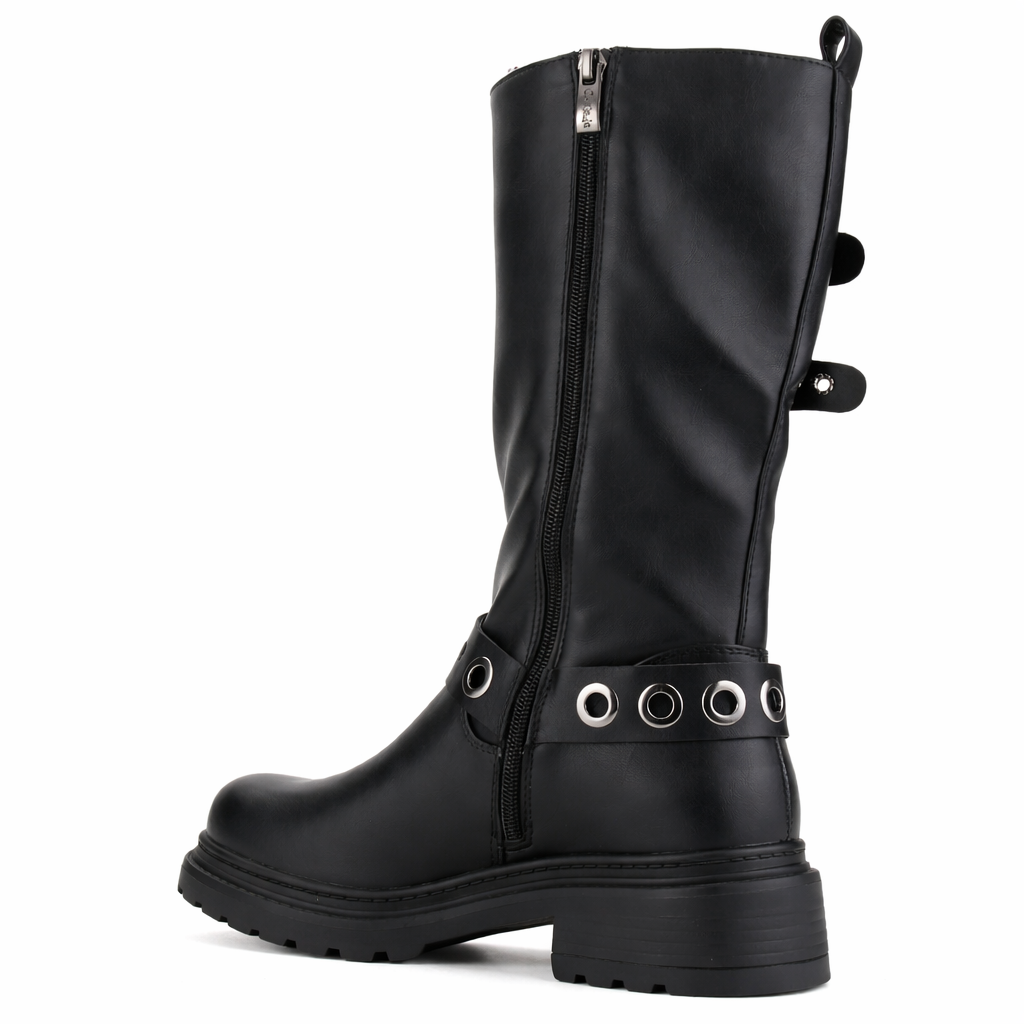 BOTIN NEGRO MUJER CASUAL CHALADA BIKA - 4