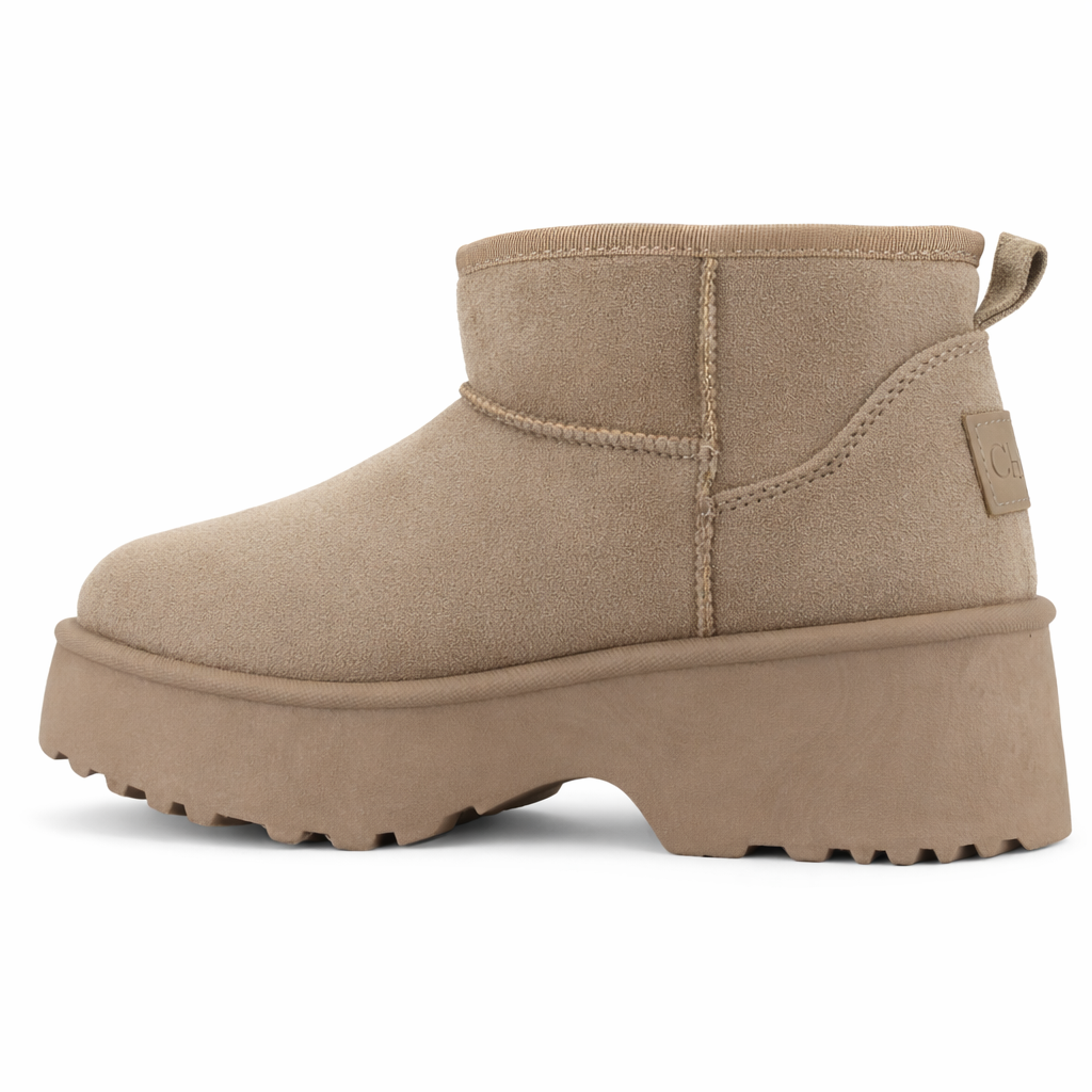 BOTIN TAUPE MUJER CASUAL CHALADA PINHEEL - 2