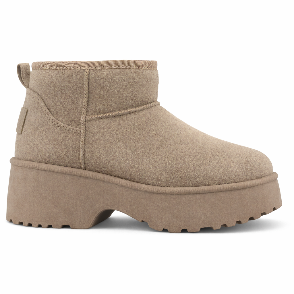 BOTIN TAUPE MUJER CASUAL CHALADA PINHEEL - 3