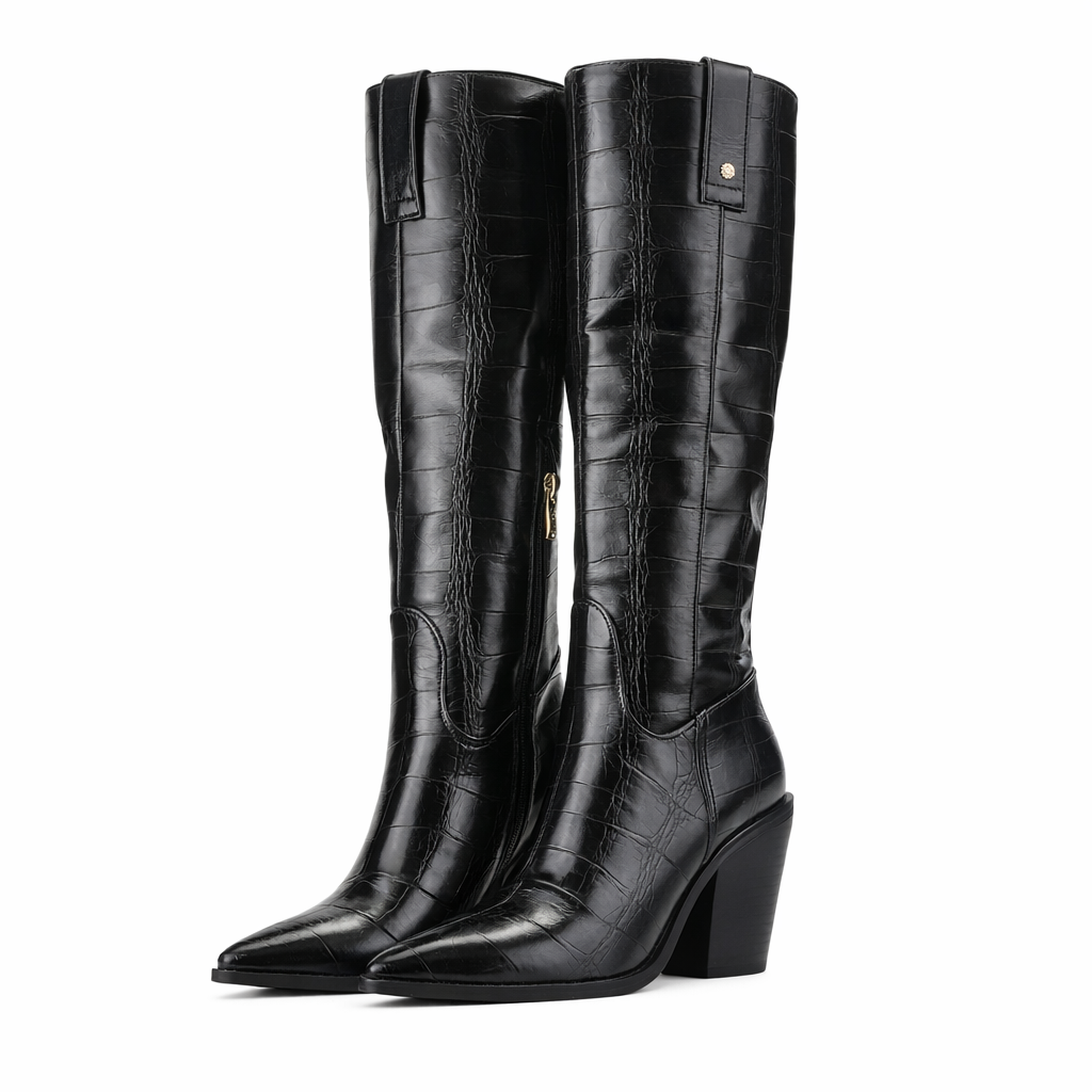 BOTA NEGRO MUJER CASUAL CHALADA NEVADA - 5