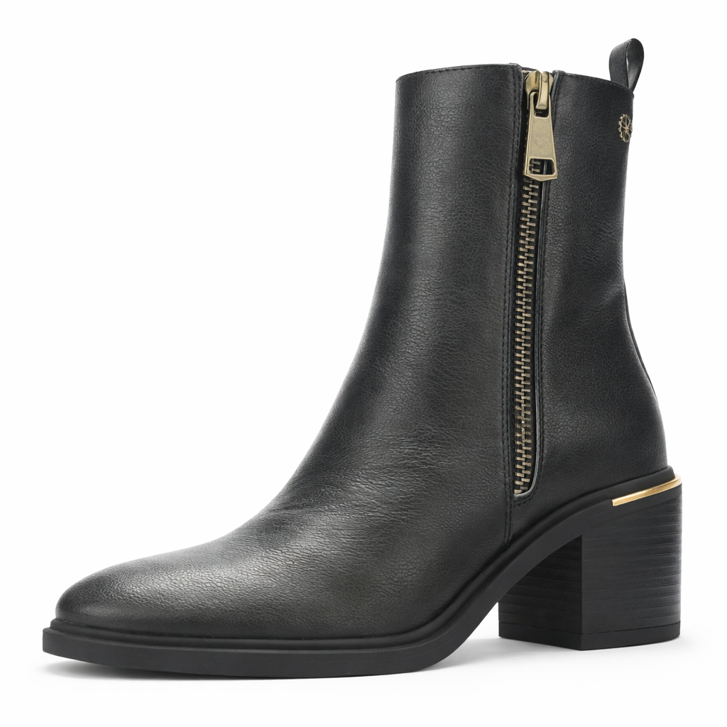 BOTIN GRIS MUJER CASUAL CHALADA SONORA - 3