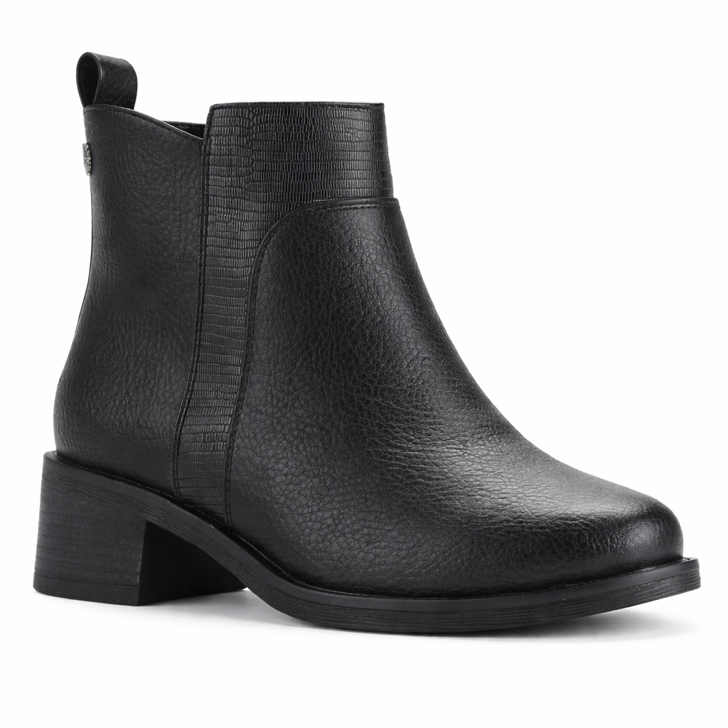 BOTIN NEGRO MUJER CASUAL CHALADA TRAFA - 3