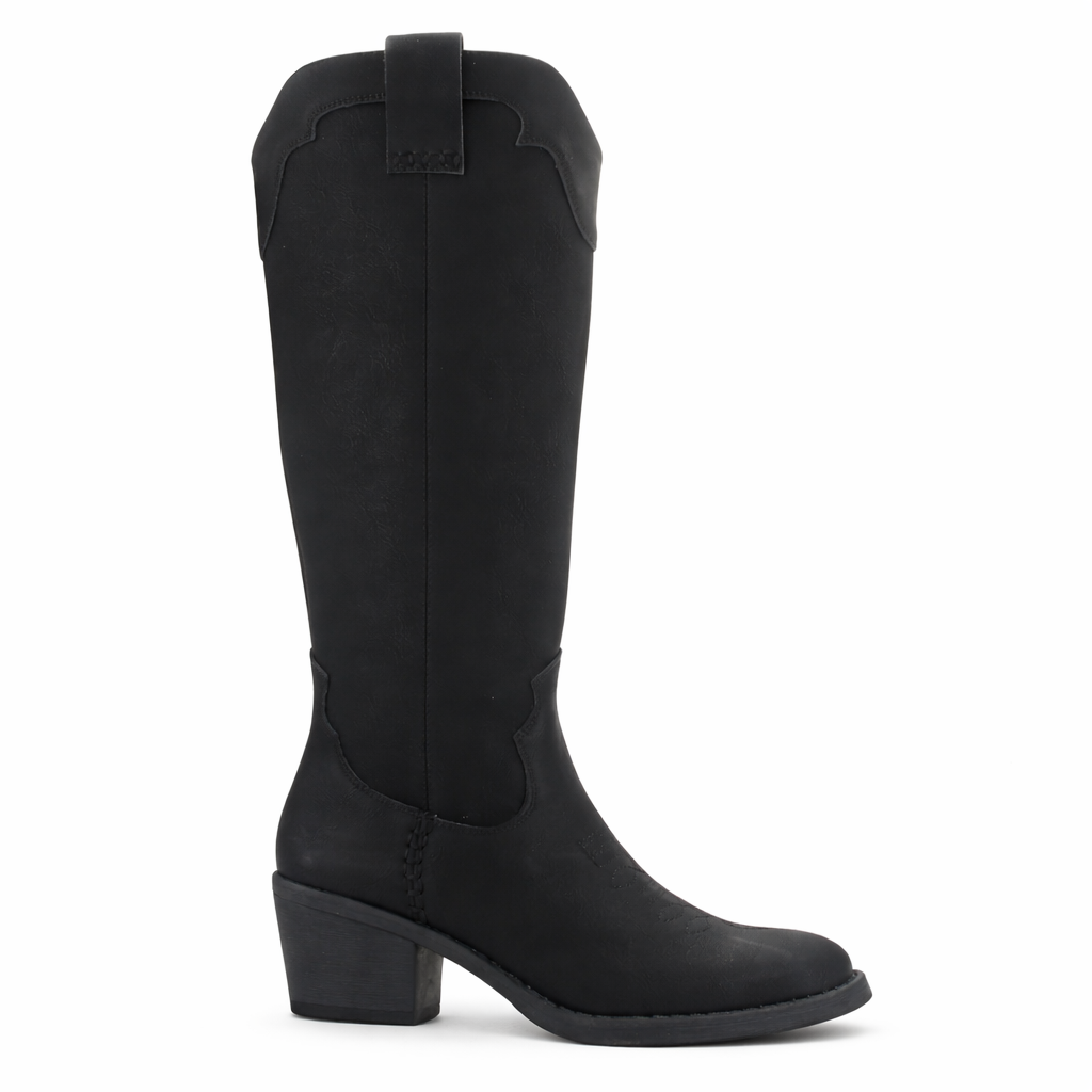 BOTA NEGRO MUJER CASUAL CHALADA CAMP-53 - 1