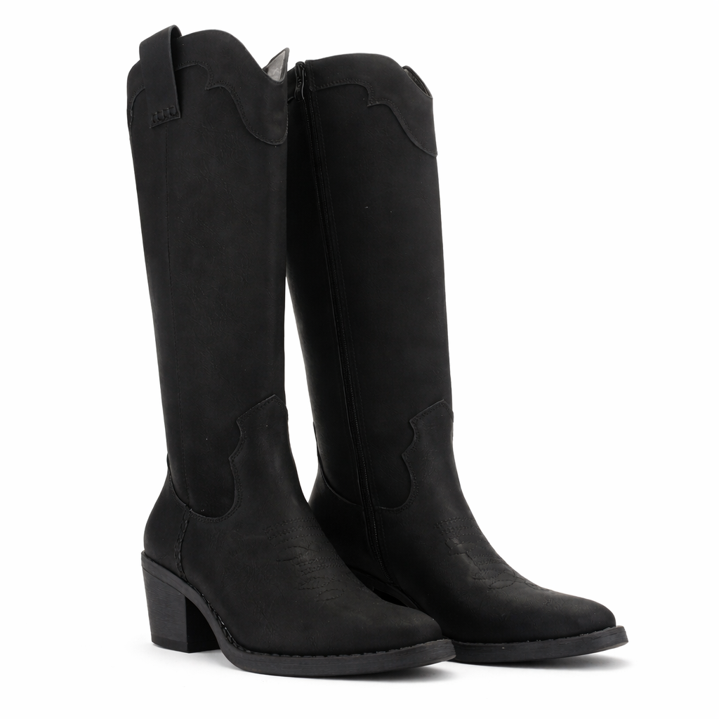 BOTA NEGRO MUJER CASUAL CHALADA CAMP-53 - 3