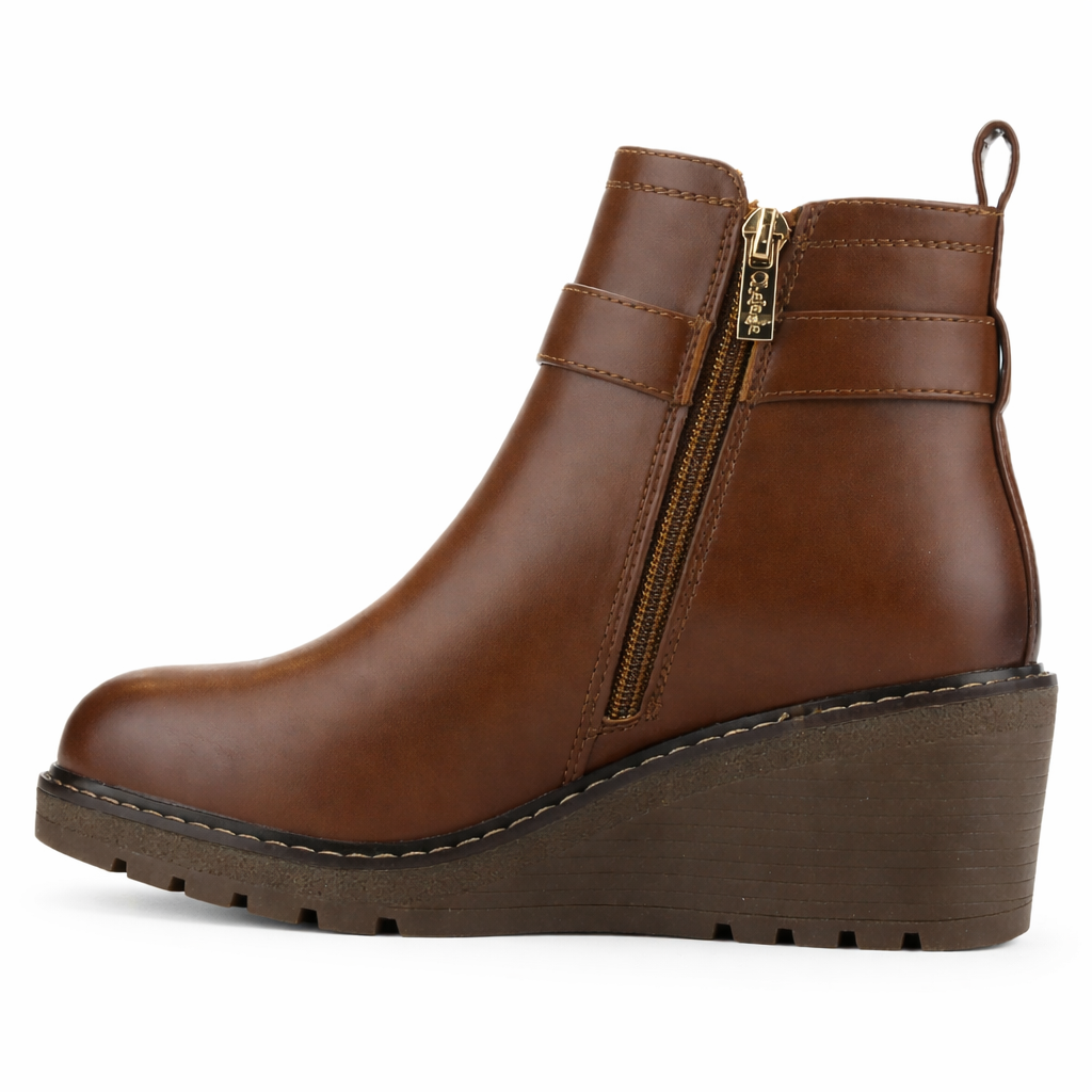 BOTIN TOSTADO MUJER CASUAL CHALADA WEDING - 2