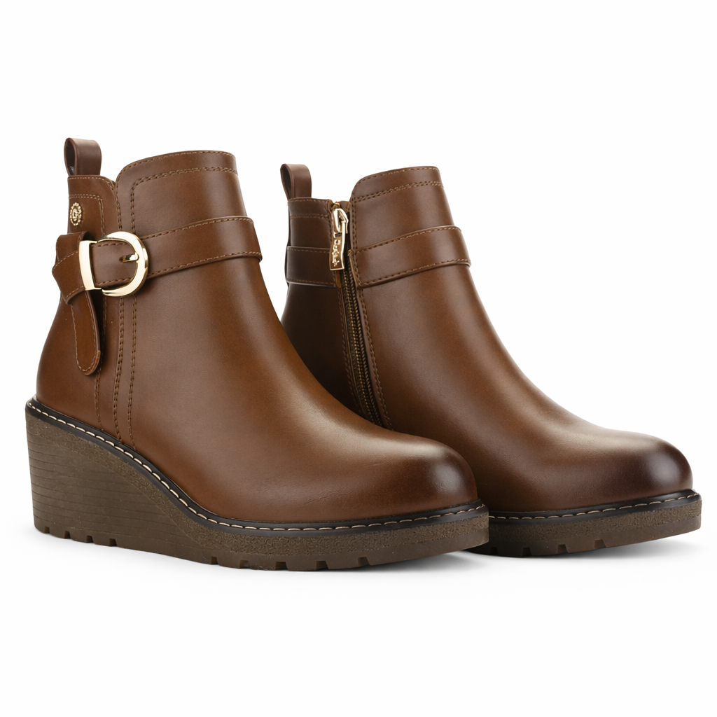 BOTIN TOSTADO MUJER CASUAL CHALADA WEDING - 5
