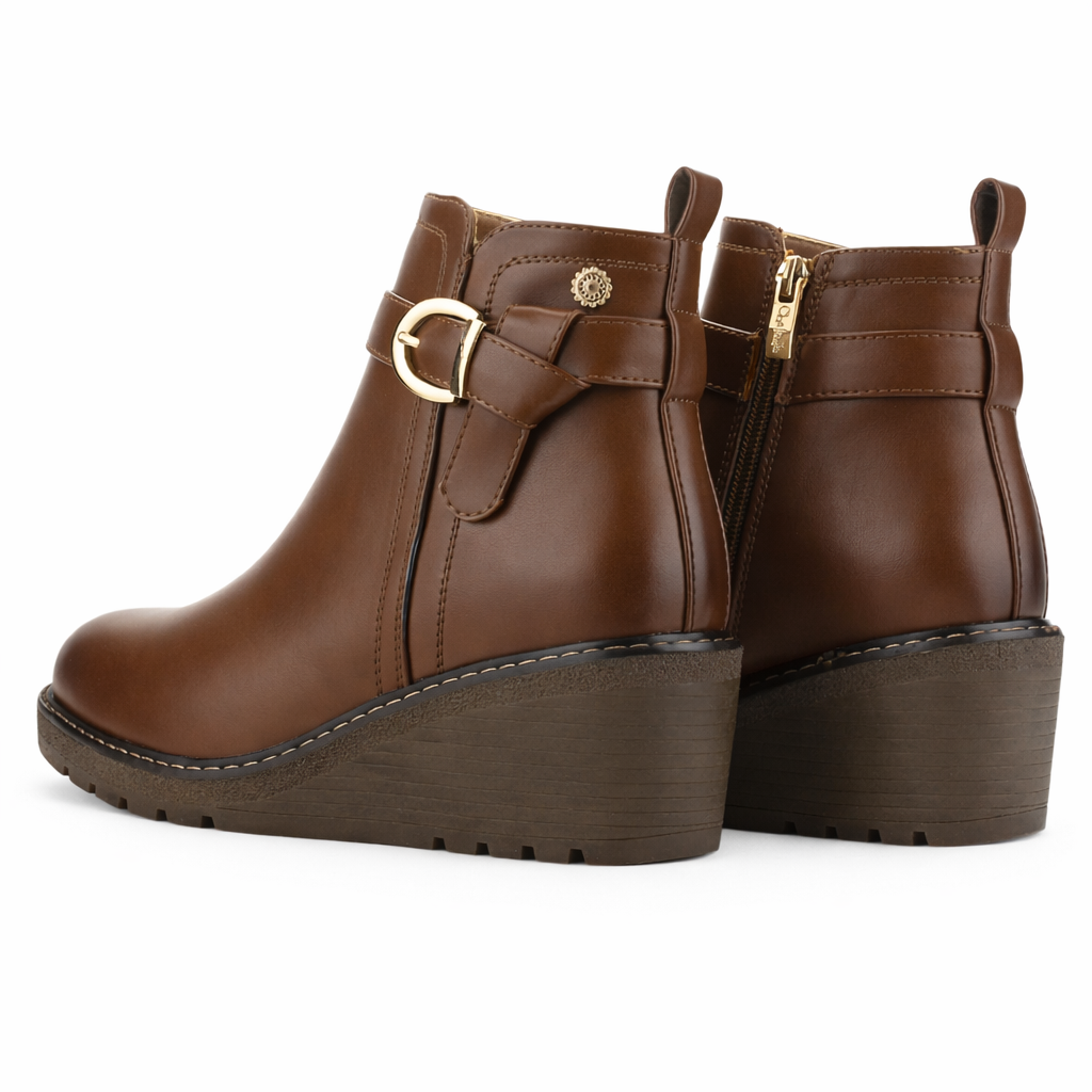 BOTIN TOSTADO MUJER CASUAL CHALADA WEDING - 6