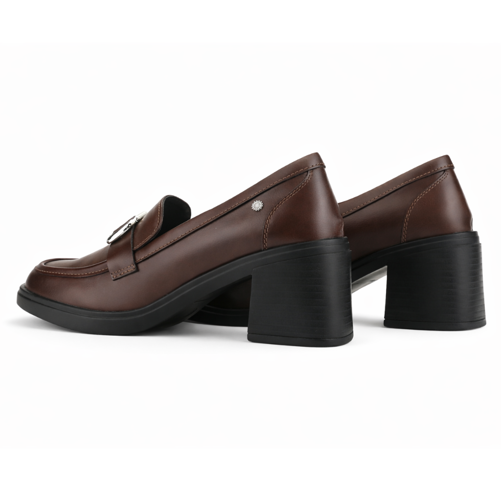 MOCASIN CAFÉ MUJER CASUAL CHALADA BARI - 7