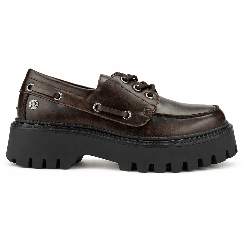 MOCASIN CAFÉ MUJER CASUAL CHALADA LENNON - 1