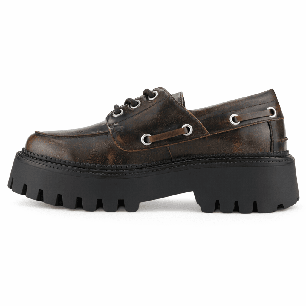 MOCASIN CAFÉ MUJER CASUAL CHALADA LENNON - 2