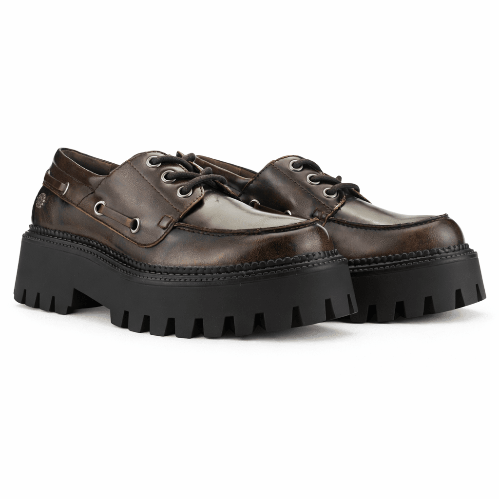 MOCASIN CAFÉ MUJER CASUAL CHALADA LENNON - 5