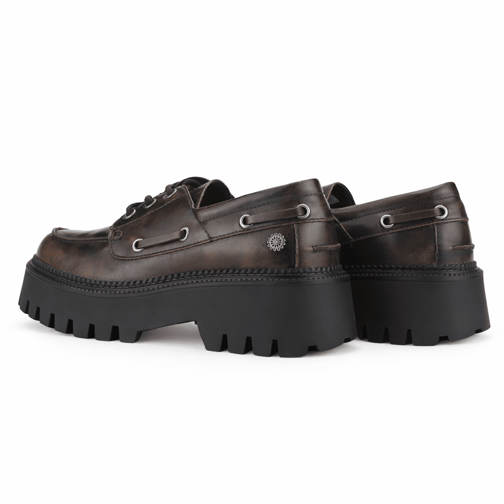 MOCASIN CAFÉ MUJER CASUAL CHALADA LENNON - 6