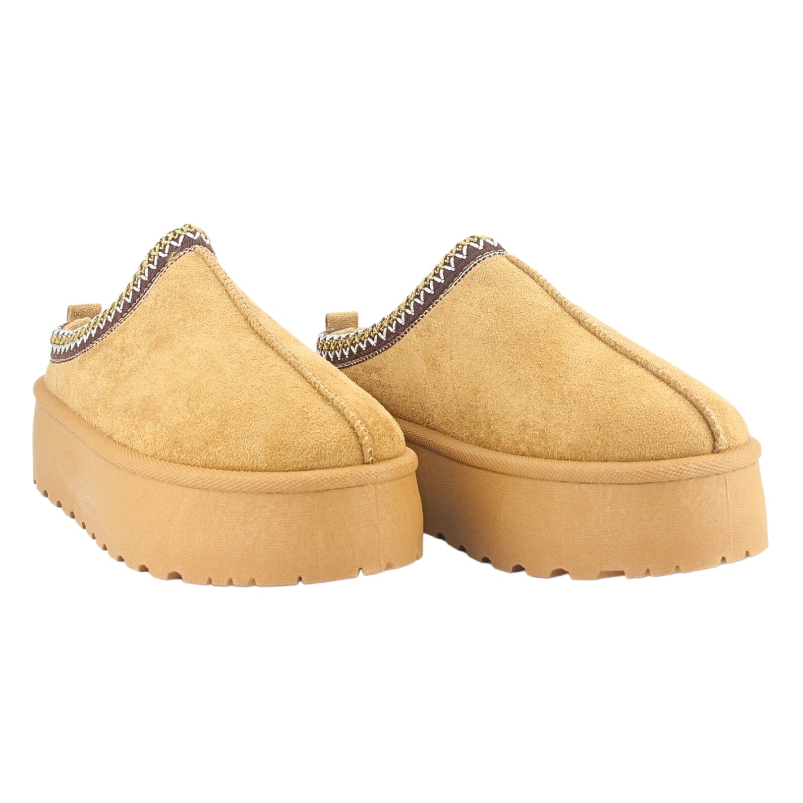 PANTUFLA CHALADA MUJER PINGUIH-3 TOSTADO COMFORT - 5