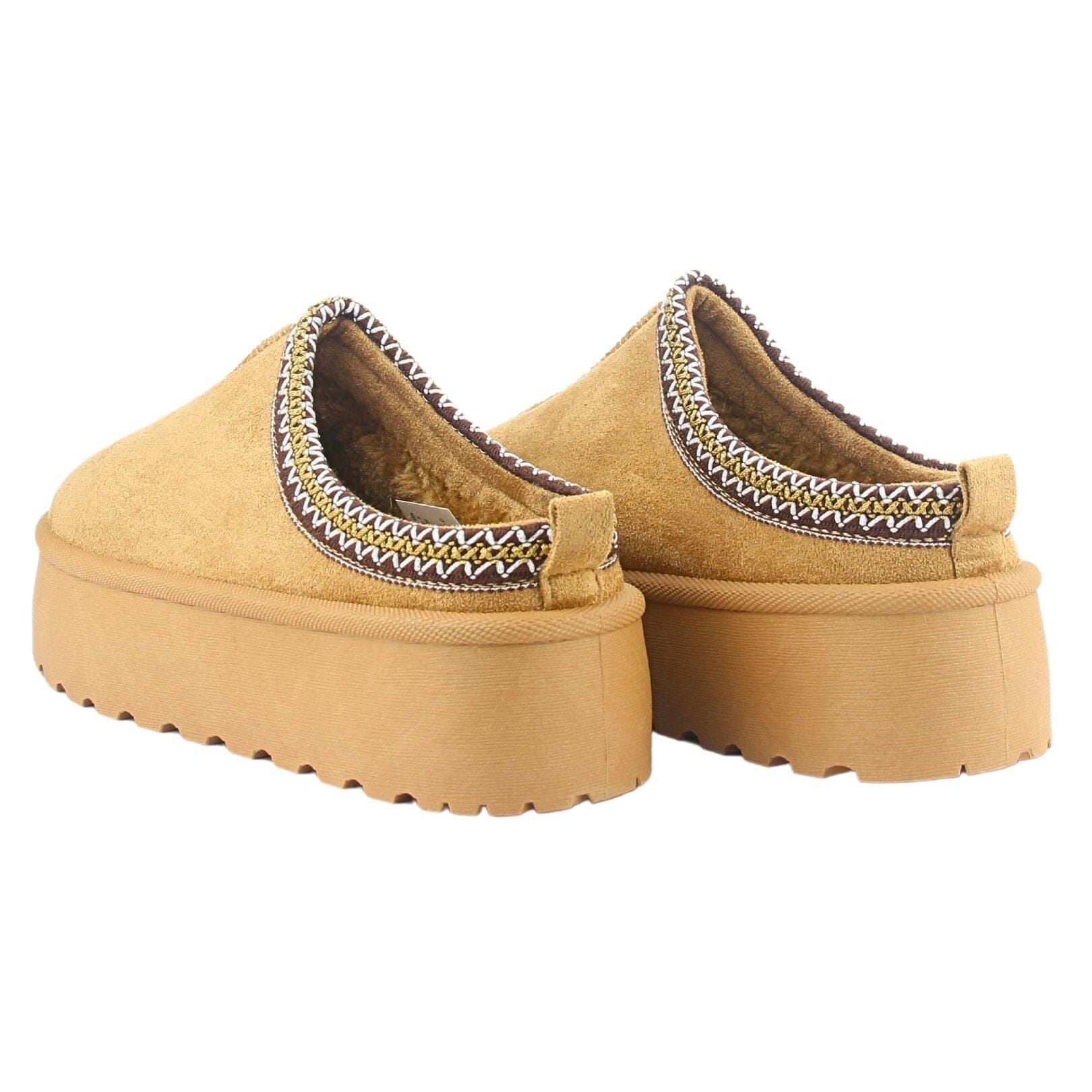 PANTUFLA CHALADA MUJER PINGUIH-3 TOSTADO COMFORT - 6