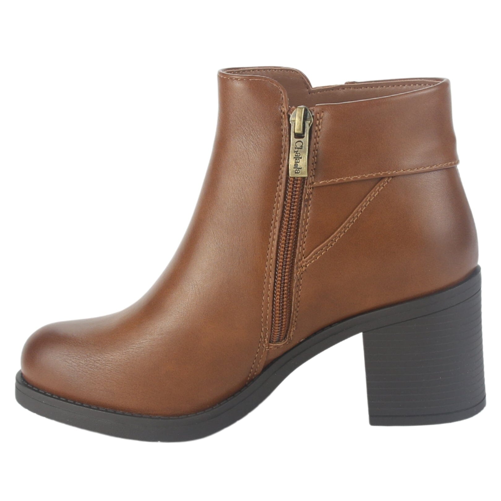 BOTIN CHALADA MUJER PRATA-3 TOSTADO CASUAL - 2