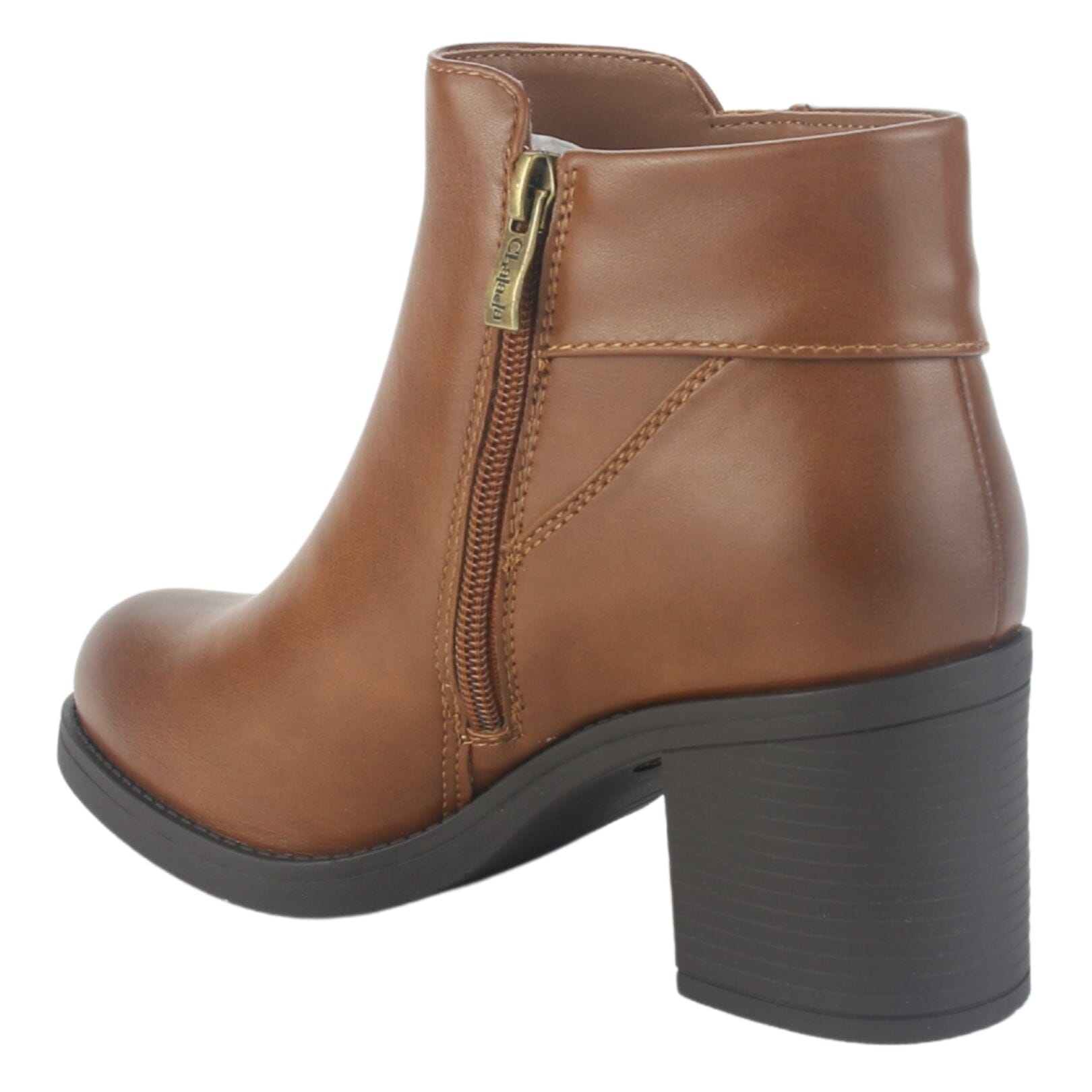 BOTIN CHALADA MUJER PRATA-3 TOSTADO CASUAL - 4