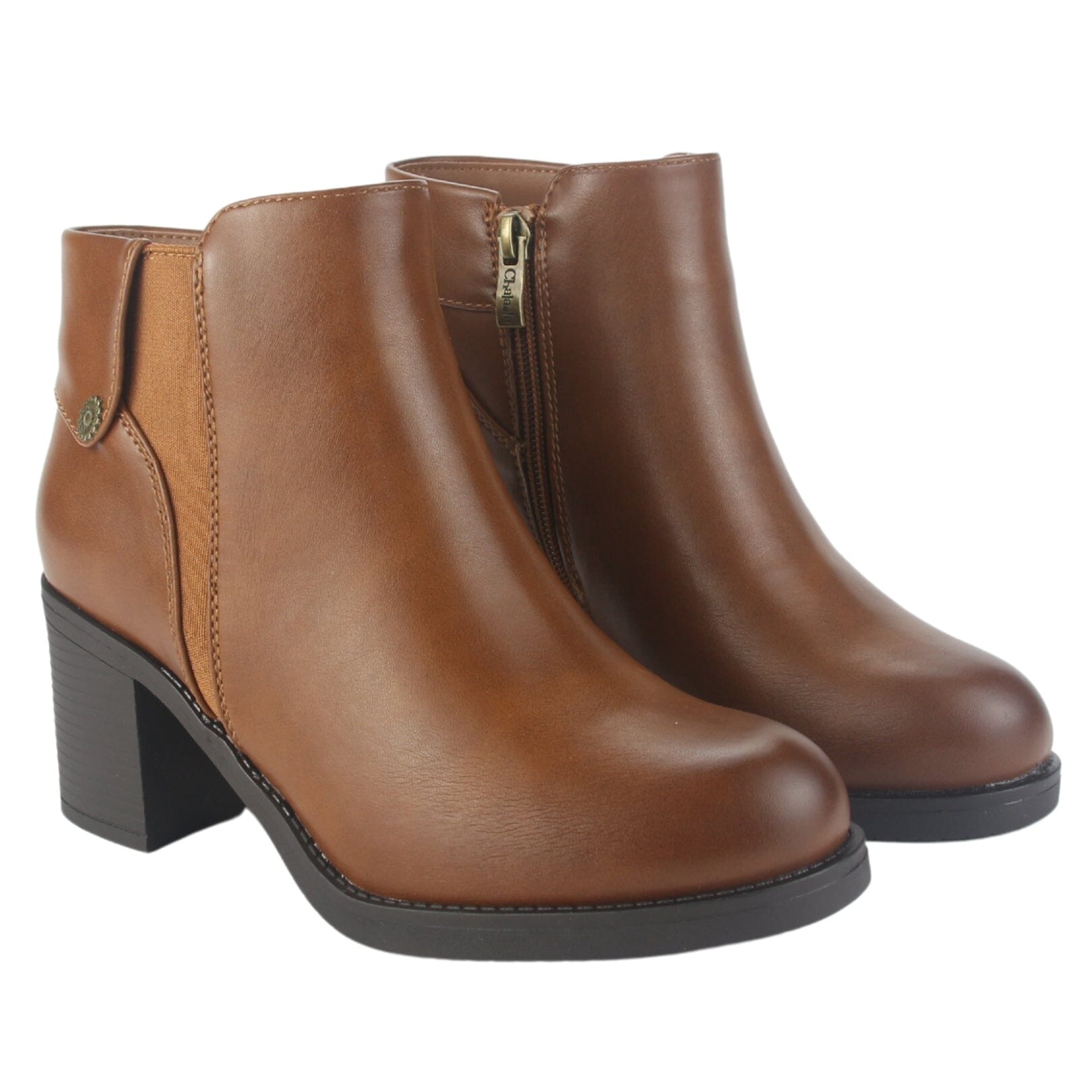 BOTIN CHALADA MUJER PRATA-3 TOSTADO CASUAL - 5
