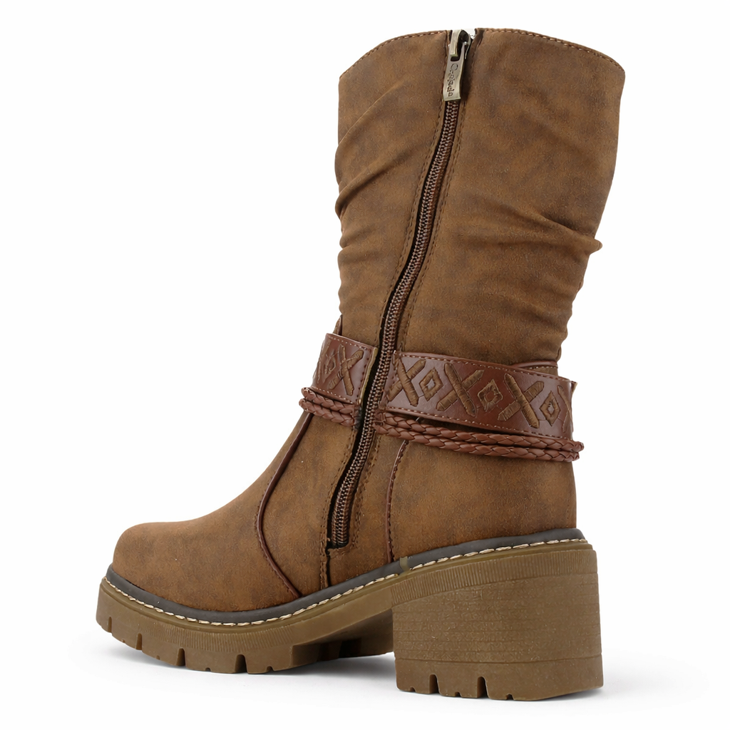 BOTIN TOSTADO MUJER CASUAL CHALADA TERRA 2 - 4