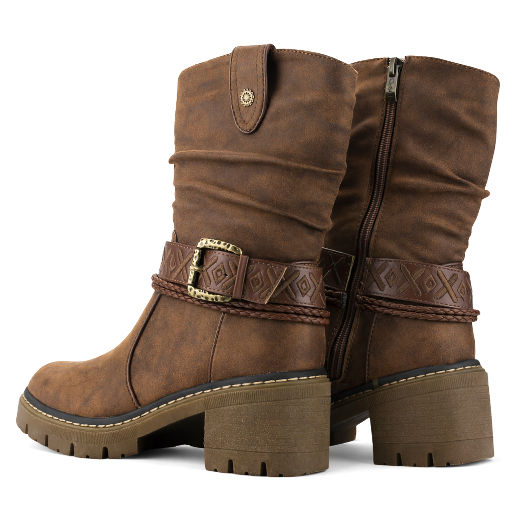BOTIN TOSTADO MUJER CASUAL CHALADA TERRA 2 - 6