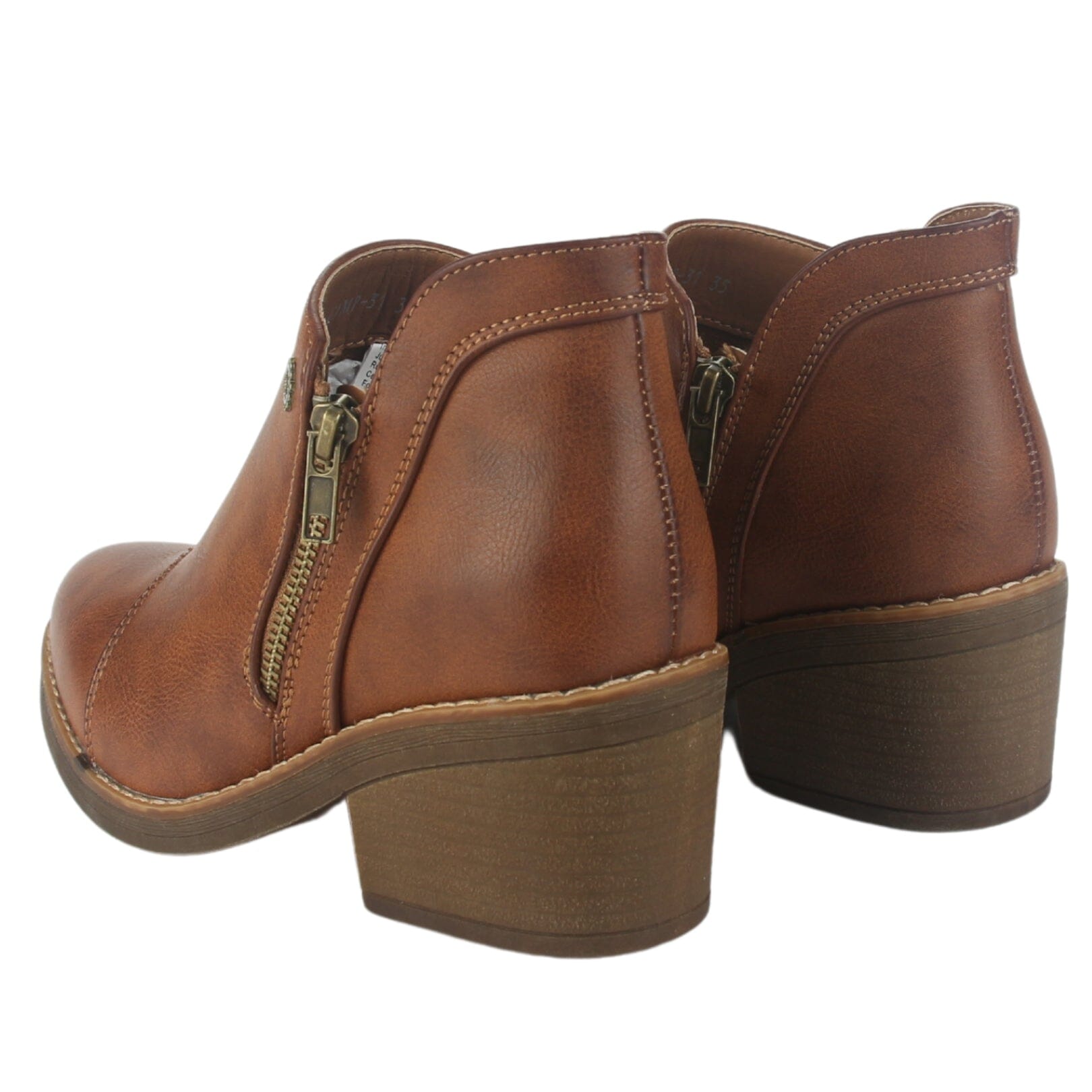 BOTIN CHALADA MUJER CAMP-31 TOSTADO CASUAL - 6