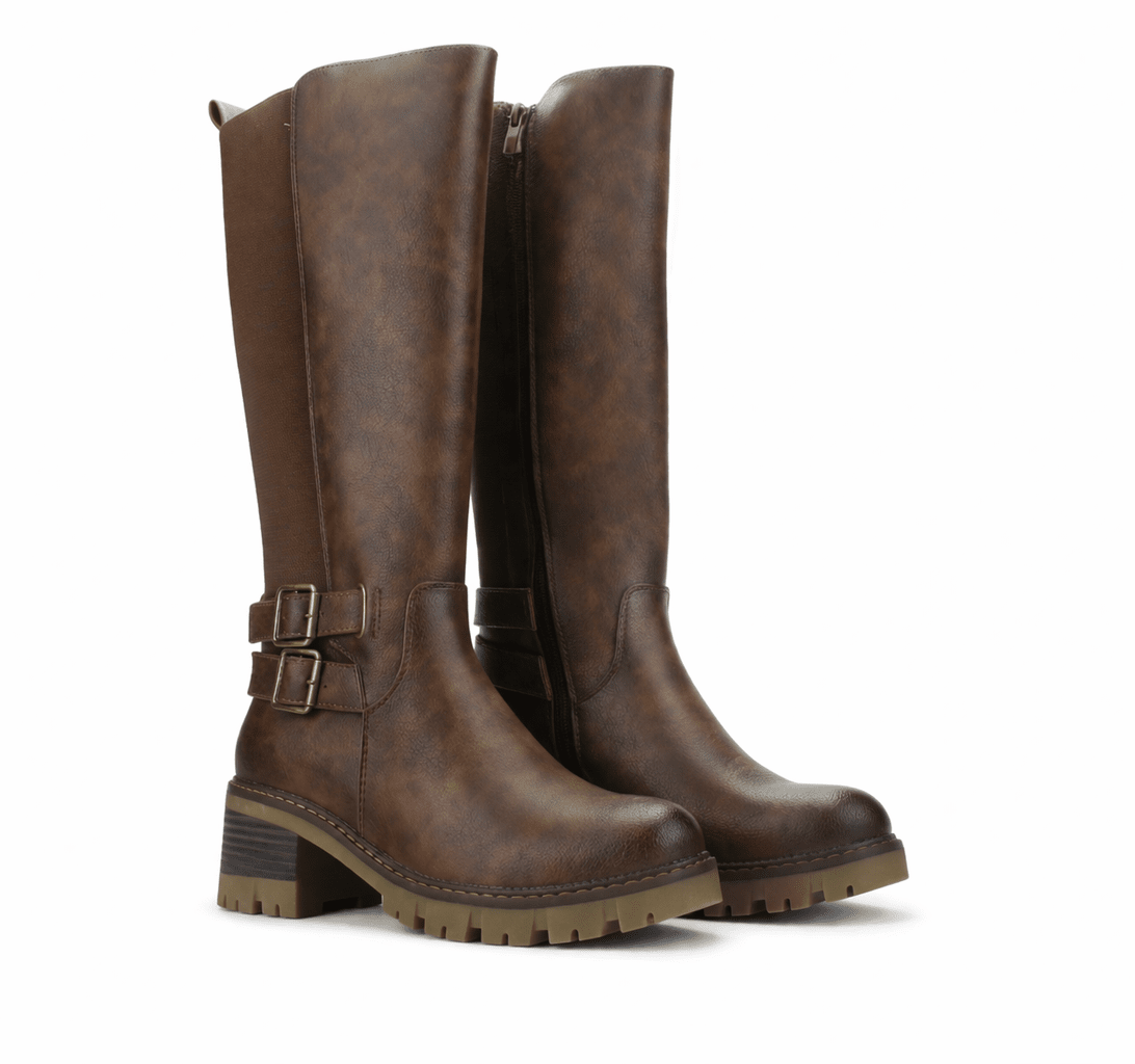 BOTA CAFÉ MUJER CASUAL CHALADA SINDY - 4